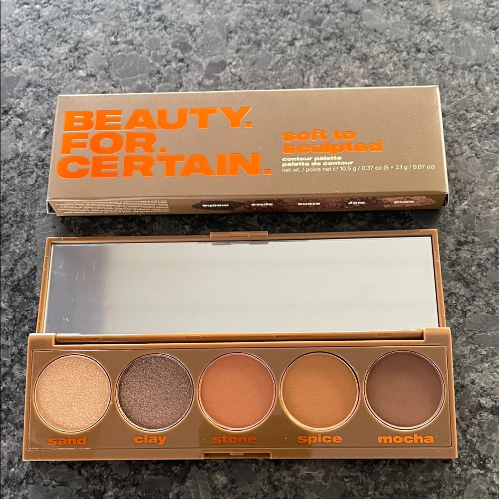 Beauty for Certain Soft to Sculpted Contour Palette